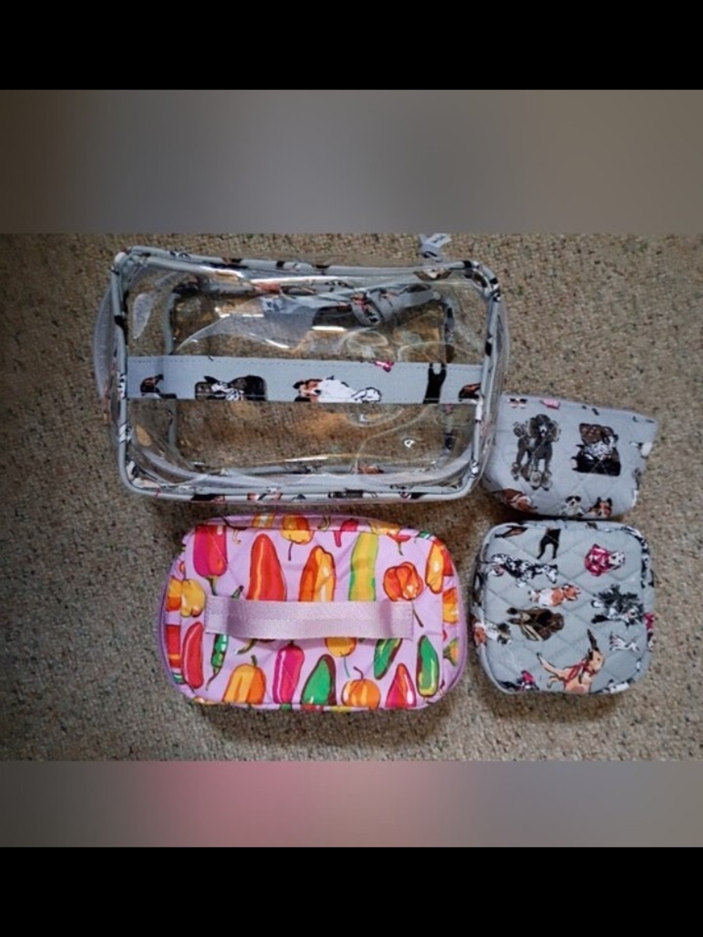 Vera Bradley Travel Bag Set